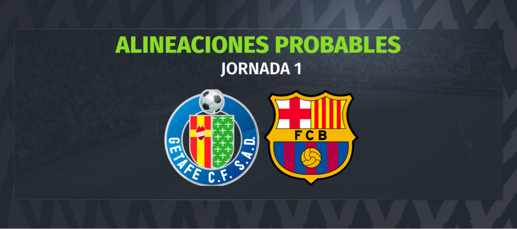 Getafe Barcelona Las Alineaciones Probables Comunio