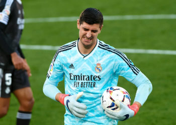 Thibaut Courtois Madrid en horas bajas