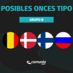 Eurocopa: posibles onces tipo de las selecciones del Grupo B