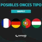 Eurocopa: posibles onces tipo de las selecciones del Grupo F