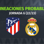 Atlético – Real Madrid: las posibles alineaciones