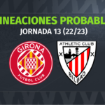 Girona – Athletic: las posibles alineaciones