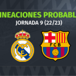 Real Madrid – Barcelona: las posibles alineaciones