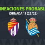 Valladolid – Real Sociedad: las posibles alineaciones