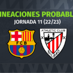 Barcelona – Athletic: las posibles alineaciones