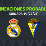 Real Madrid – Cádiz: las posibles alineaciones