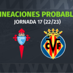 Celta – Villarreal: las posibles alineaciones
