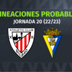 Athletic – Cádiz: las posibles alineaciones