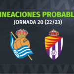 Real Sociedad – Valladolid: las posibles alineaciones