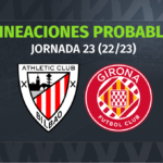 Athletic – Girona: las posibles alineaciones