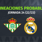 Betis – Real Madrid: las posibles alineaciones