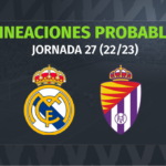 Real Madrid – Valladolid: las posibles alineaciones