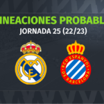 Real Madrid – Espanyol: las posibles alineaciones