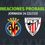 Villarreal – Athletic: las posibles alineaciones
