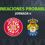 Girona – Las Palmas: las posibles alineaciones