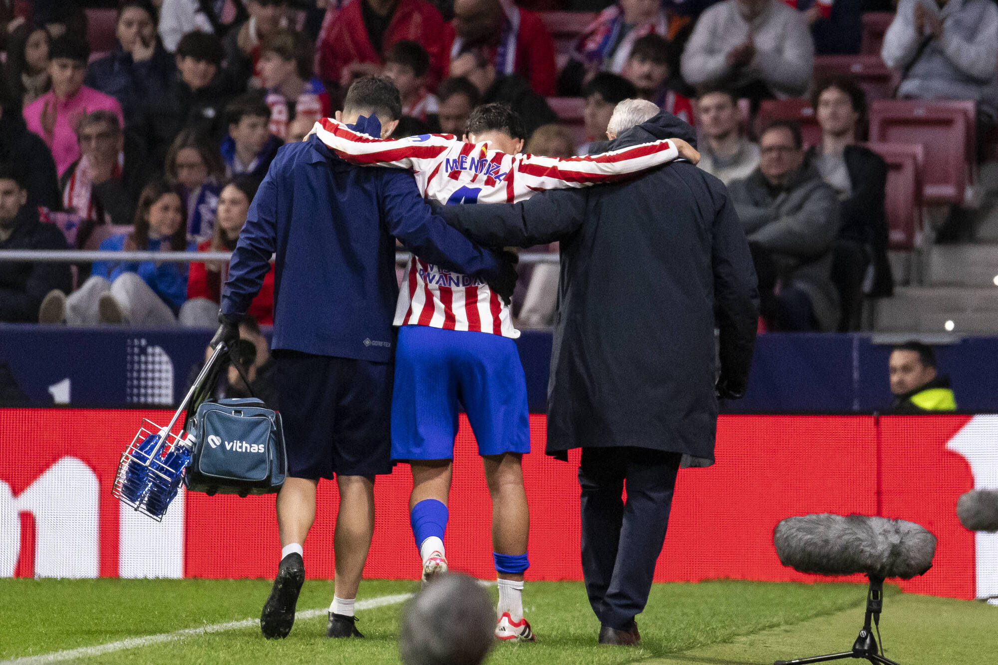 Rodrigo Mendoza lesión