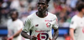 April 26, 2026, Paris, France, France: Felix CORREIA of Lille during the Ligue 1 match between Paris FC and Lille OSC LOSC at Jean-Bouin Stadium on April 26, 2026 in Paris, France. Paris FC V Lille OSC - Ligue 1 PUBLICATIONxINxGERxSUIxAUTxONLY - ZUMAm308 20260426_zsp_m308_030 Copyright: xMatthieuxMirvillex